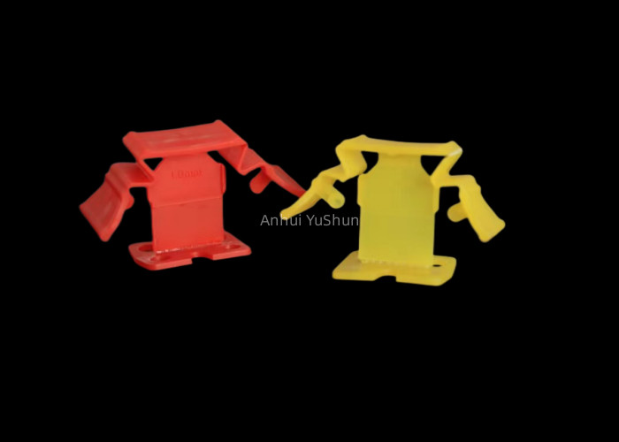 100pcs/bag All Colors Floor Tile Leveling System for School Application 1.0mm red color