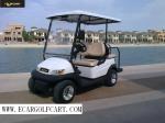 Low Speed 4 Seater Golf Cart Sightseeing Clubcar PP Material High Performance