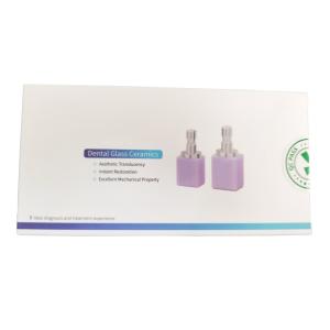 Wholesale 360Mpa ~ 400Mpa Class II Dental Lithium Disilicate Zirconia Glass Ceramic from china suppliers