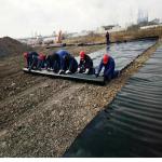 Kenya Farm Earch Dam Lining Double Smooth 500 Micron HDPE Pond Dam Liner
