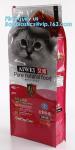 Slider Zipper Side Gusset Foil Lined Pet Dog Food Bag, pet food slider zipper