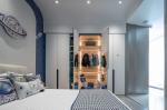 Stylish Practical Stainless Wardrobe Kids Wardrobe With 150 Degree Opening Doors