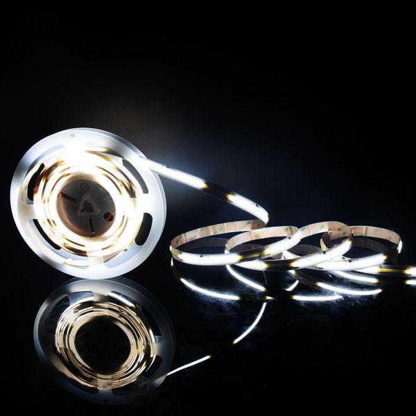 Running Water Flowing COB LED Strip IP20 360leds 24V Programmable Ws2811 Single Color For Indoor Lighting