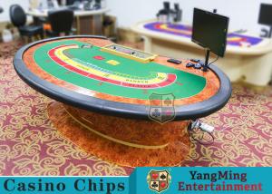 Wholesale Multi-functional Macau Galaxy Luxury Poker Table With Three Printed Table Cloths from china suppliers