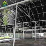 Multi Sapn Balckout Light Deprivation Greenhouse For Mushroom Growing