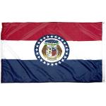 Nylon State Of Mississippi Flag 3x5ft Outdoor Strong Canvas Heading And Brass