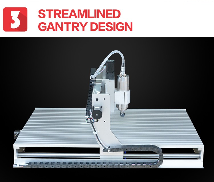 Pantograph 3000W CNC Engraving Machine M2513 3D Wood Milling Machine