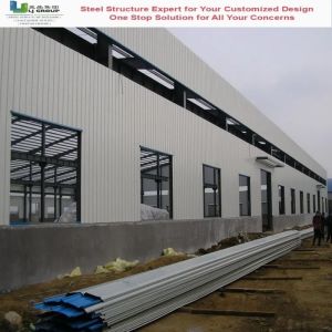 Prefabricated Steel Structure Warehouse with Sandwich Panel Roof