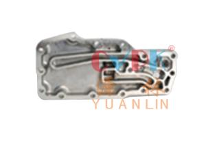 Wholesale 6754-61-2220 Engine Mining Excavator Diesel 6754-61-2220 Oil Cooler Cover Komatsu Engine PC200-8 6D107 from china suppliers
