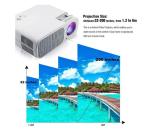 2600 Lumens 800x480 USB/HDMI/TV/AV/YPBPR/VGA/Audio Input Wireless LED Video