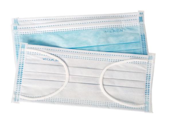 Polypropylene Disposable Non Woven Antiviral Face Mask For Adults Spray