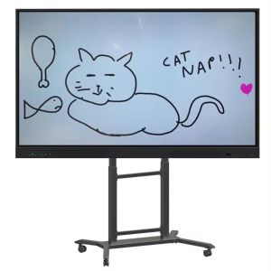 New style Electronic Floor stand Adjustable smart TV stands Mobile stand movable