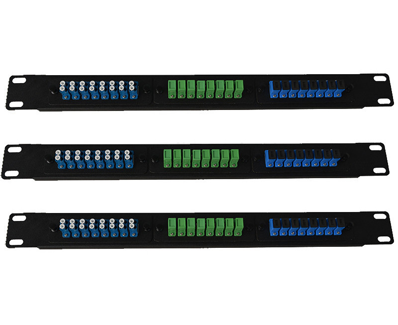 Black Box Fiber Optic Patch Panel , Fiber Enclosure Inside Cabling