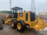 Road Machinery 2nd Hand Caterpillar 12H Cat Grader Wheel Type Original
