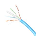 UTP 500Mhz Cat 6a Network Cable PE Insulation TIA568 C.2 Copper CCA Conductor