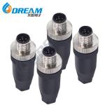 M12 5Pin Male Female Socket Panel Aviation Wire Connector Industrial Circular