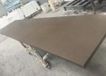 US Standard Quartz Slab Countertops Quartz Cabinet Tops Brown Color
