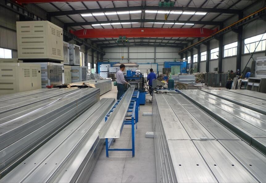 Easy Installation Purlin Roll Forming Machine With 9.0 Tons Uncoiler Machine