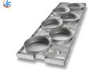 RK Bakeware China-American Pan Auto Bake Serpentine Line 8 Donut Cake Tray For