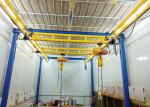 125kg To 1000kg Straight Curved Rail Mounted Crane For Material Transportation