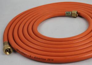 Wholesale Red Flexible Propane Gas Hose , 8MM Gas Hose With High Tensile Oil Resistant from china suppliers
