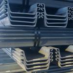 China high quality U-type sheet piling hot rolled LARSSEN steel piles