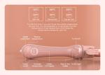 One Roller Fast Heating Curling Iron Wand , Single Tube Hair Curler Crimper