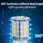 Customizable Automotive LED Turn Signals 3014 30SMD S25 1156 BA15S BAU15S BAY15D