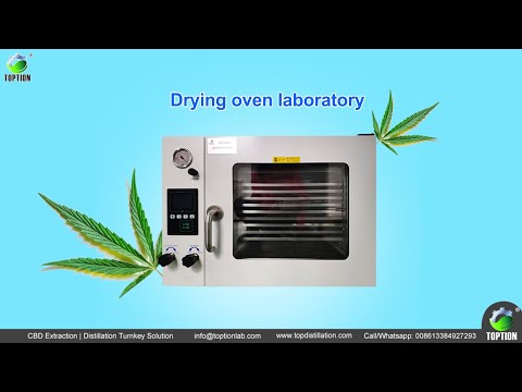 TOPTION Vacuum Drying Oven Chemistry Vacuum Lab Oven