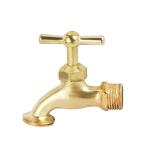 Customization Locked 1/2inch Brass Bibcock Valve Leakage proof