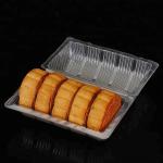 Popular disposable baking cake folding tray food container moulding forming