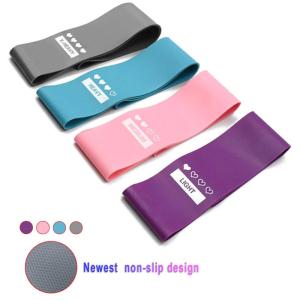 Wholesale Latex Stretch Resistance Exercise Bands Pull Up Assist Non Slip Fitness Loop 60×50×1.2cm from china suppliers