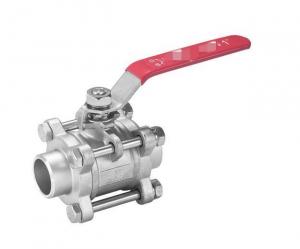 Wholesale Butt Weld 3 Piece Ball Valves 1000 WOG- 1000 WOG - 3 Piece 316 Stainless Steel Socket Weld Ball Valve (Locking Handle) from china suppliers