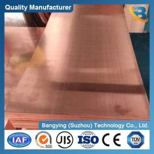 Wholesale Red Copper Bending Processing C11000 99.99% Purity Copper Sheet Plate with Larger Stock from china suppliers