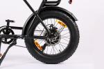 48V Battery Electric Bike for Adults 750W 1000W Motor 7 Speed 20" Tire and Front