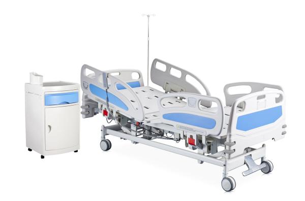3 Function Bumper Wheel Electric ICU Hospital Bed Hospital Patient Bed ICU