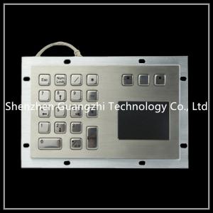 Wholesale 304 Stainless Steel Trackball Pointing Device With 16 + 2 Keys Touch Screen from china suppliers