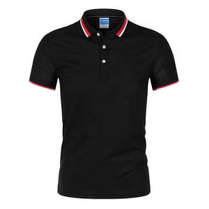 Wholesale Custom Logo Polo T Shirt Short Sleeve Printed Design Multiple Colour from china suppliers