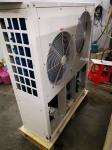 Horizontal fan 19 KW air source heat pump water heater; built-in water pump