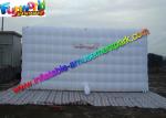Customized Indoor Inflatable Fitness Party Tent , White Inflatable Cube Marquee