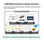 Foldable 720w IP65 Vertical Farming Lighting / Grow Light For Starting Seeds