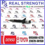 High Quality Diesel Common Rail Injector 23670-39185 095000-7040 095000-6770