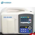 ISO CE UN8006 Digital ECG Machine Touch Screen Three Channels