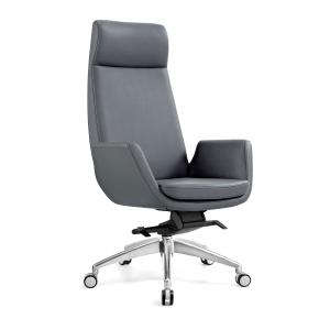 Wholesale Tilt Sterling Executive Leather Office Chair Aluminium Frame from china suppliers