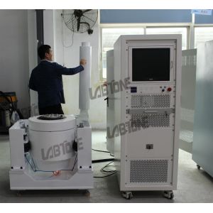 High Frequency Electrodynamic Vibration Shaker Vertical Simple Controller