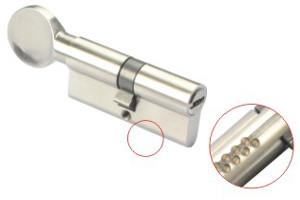 Wholesale SN Finish Brass Lock Cylinder En1303 Euro Profile Brass Barrel Lock Grade 2 Security Door from china suppliers
