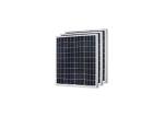 High Efficiency 50 Watt Polycrystalline Solar Panel Anodized Aluminum Alloy