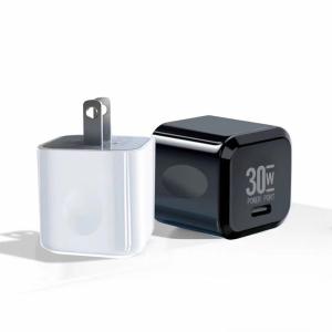 Wholesale High Efficiency Ice Cube USB C Travel Adapter Overload Protection from china suppliers