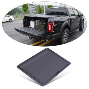 Wholesale Ranger T7 Aluminum Alloy Folding Hard Truck Bed Cover for Vehicle Accessories 4runner from china suppliers