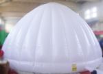 6m Outdoor Advertising Office / Lighting Inflatable Booth for Exhibition and